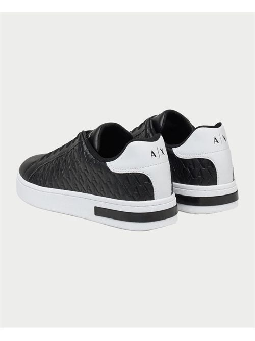 Sneakers basse uomo AX con logo lettering ARMANI EXCHANGE | XM000140-AF11916MC011